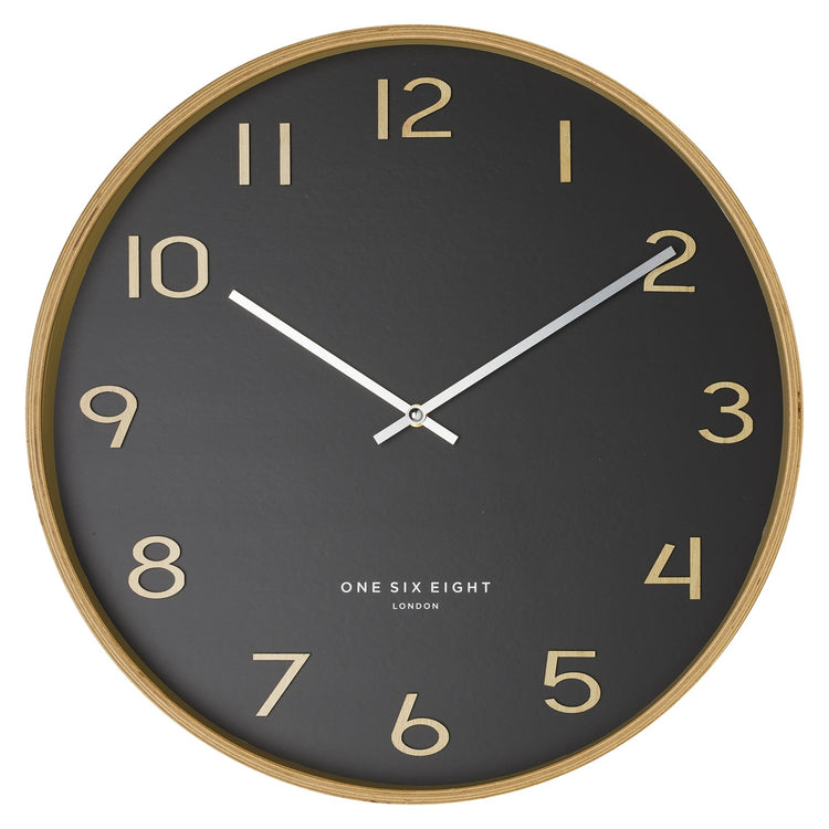 Wallace silent wall clock one six eight