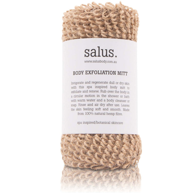 Salus body exfoliation mitt