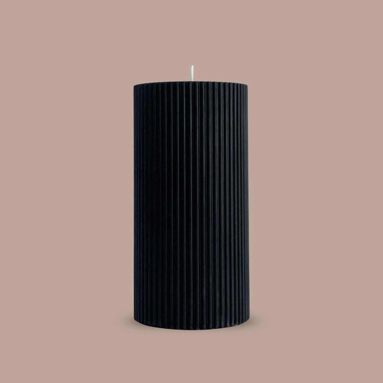 Candle Kiosk Ripple Pillar Candle