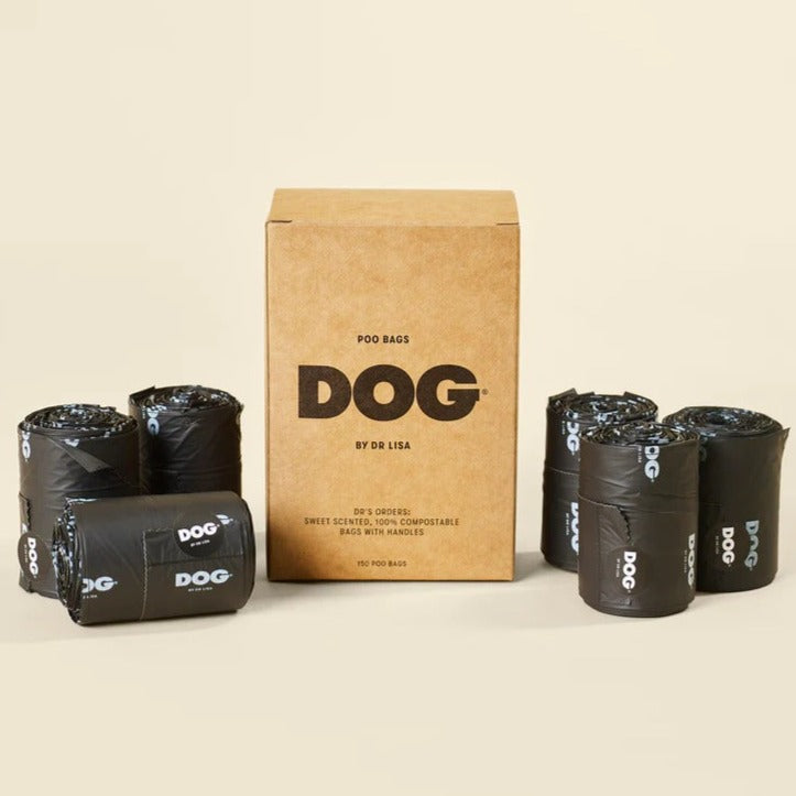 DOG Box of Poo Bags by Dr Lisa