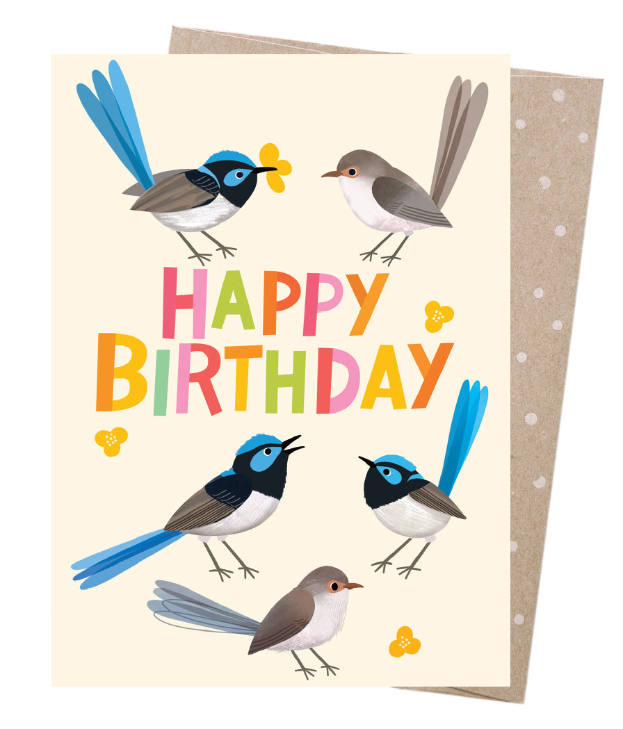 Earth Greetings Card Happy Birthday